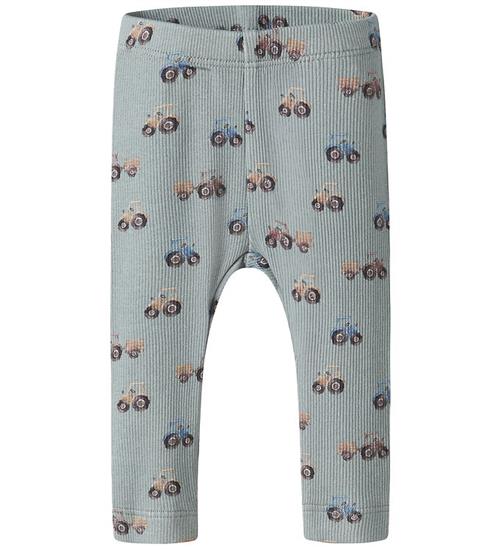 Name it Leggings - NbmLudwig - Green Milieu