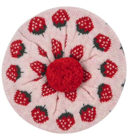 Konges Sløjd Hue - Strik - Belou - Strawberry