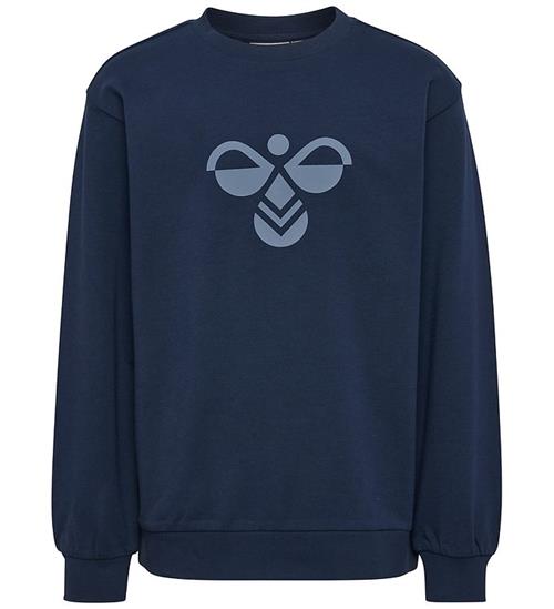 Hummel Sweatshirt - HmlJR - Dress Blue/Flint Stone