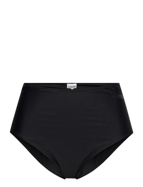 GANNI | Recycled Core Solid Highrise Bikini Briefs | 40