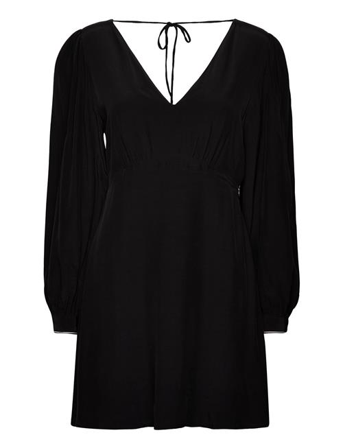 Tommy Hilfiger | Fluid Solid Short V-Neck Dress | 40