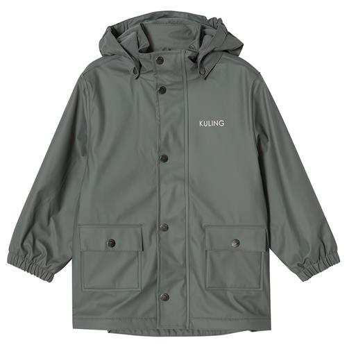 Kuling Orust Foret Regnfrakke Light Green  Light Green-110/116 cm  Grøn  110/116 cm  Drenge, Piger