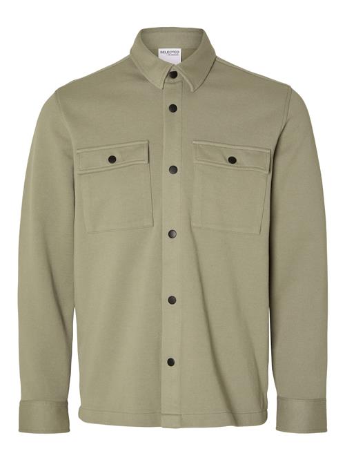 SELECTED Skjorte 'SLHJackie'  khaki