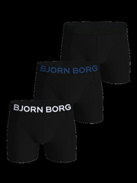 Björn Borg Organic Cotton Stretch Boxers 3-pack Sort, S