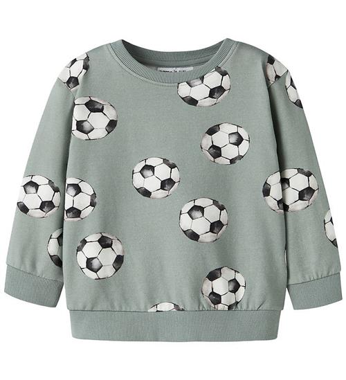 Name It Sweatshirt - NmmLouie - Green Milieu