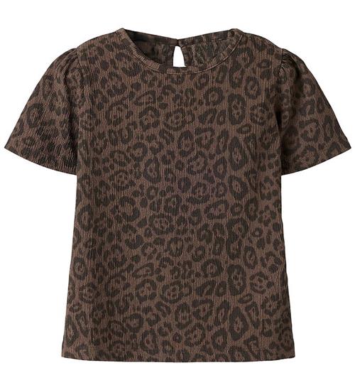 Name It T-Shirt - NmfLinna - Chocolate Brown