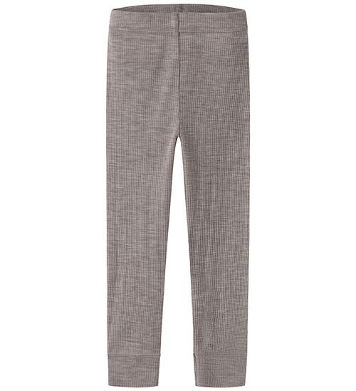 Name It Leggings - Uld - Rib - Noos - NmnWax - Satellite