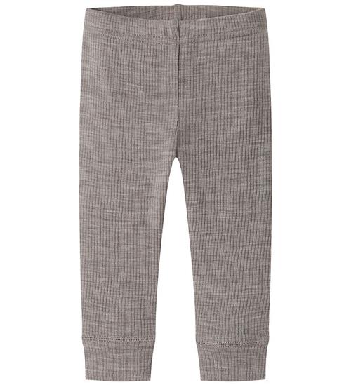 Name It Leggings - Uld - Rib - Noos - NbnWax - Satellite