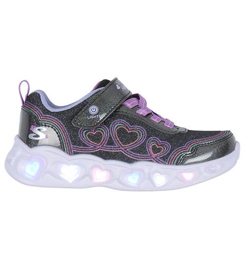 Skechers Sko - HEART LIGHTS - Sort