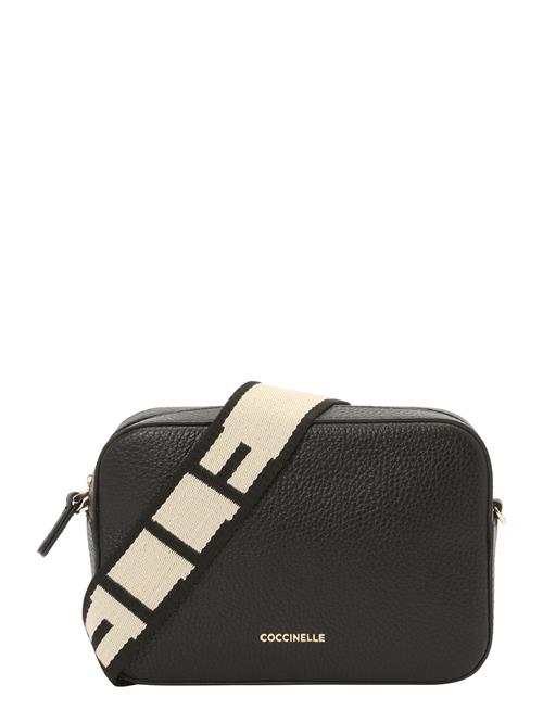 Coccinelle Håndtaske 'Tebe'  creme / sort
