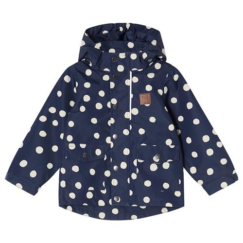 Kuling Stockholm Skaljakke Navy Polka Dots  Navy Polka Dots-104 cm  Marineblå  104 cm  Drenge, Piger