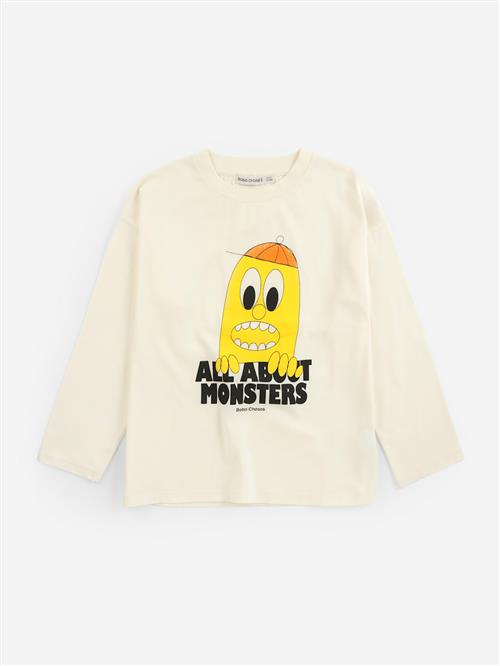Bobo Choses Bigtooth Lemon T-shirt Offwhite  Offwhite 6-7 Y  Hvid  6-7 år  Drenge