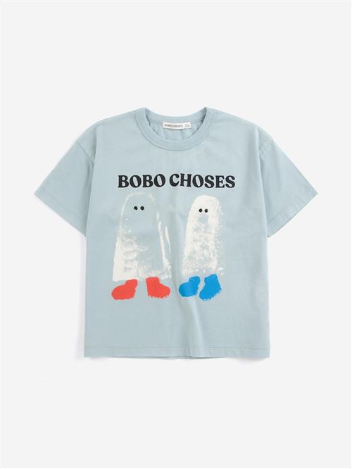 Bobo Choses Booty Ghosts T-shirt Light Blue  Light Blue 8-9 Y  Blå  8-9 år  Drenge, Piger