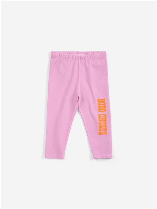 Bobo Choses Pop Leggings Pink  Pink 6 Months  Lyserød  6 måneder  Drenge, Piger