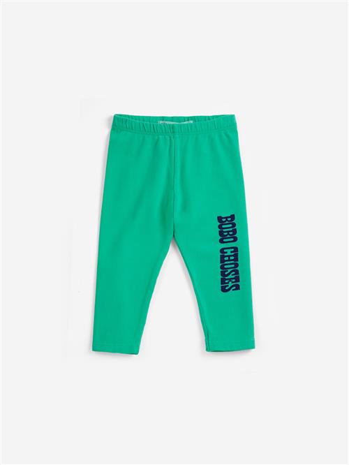 Bobo Choses Leggings Green  Green 6 Months  Grøn  6 måneder  Drenge, Piger