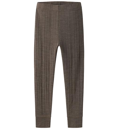 Name It Leggings - Uld - Rib - Noos - NmmWang - Morel