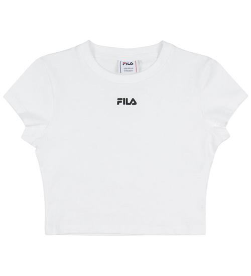 Fila T-shirt - Ceranova cropped - Bright White