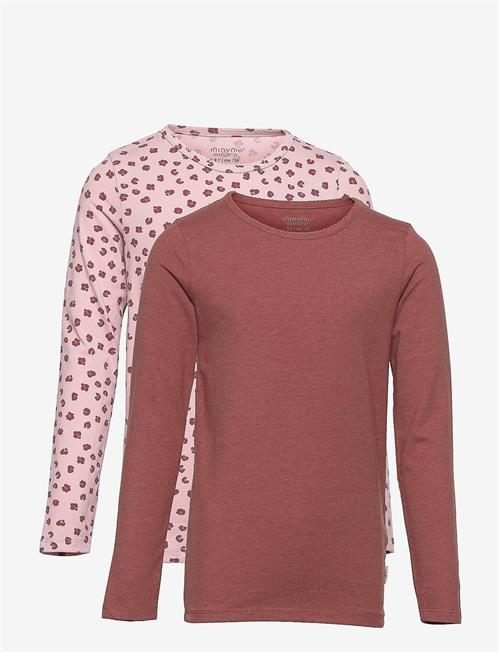 Minymo | Basic 35 -T-Shirt Ls (2-Pack) | 104