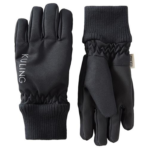 Kuling Mora Shell-handsker Always Black  Always Black-8-10 Y  Sort  8-10 år  Drenge, Piger