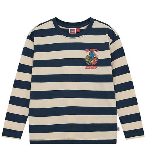 LEGOÂ® Ninjago T-shirt - LWTaj 601 - Navy/Beige