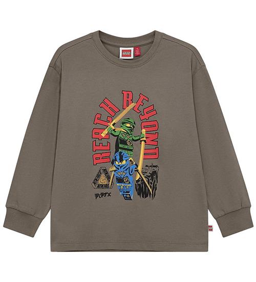 LEGOÂ® Ninjago T-shirt - LWTaj 608 - Brun