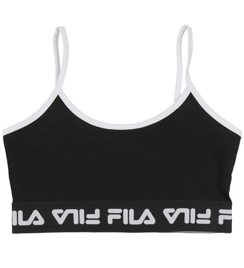 Fila Top - Zelata - Sort m. Logo