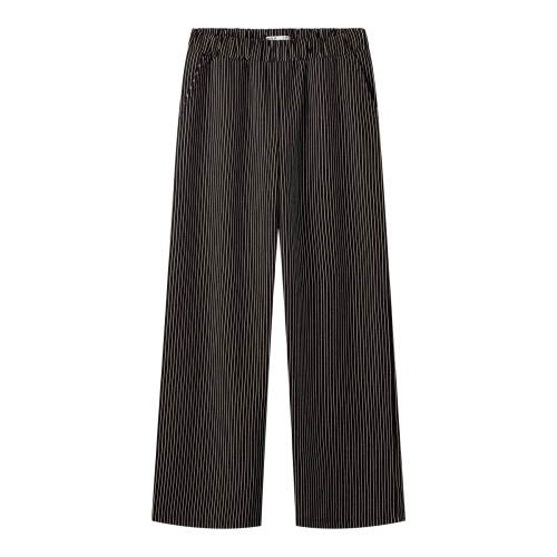 NAME IT Wide Bukser Linea Chocolate Brown