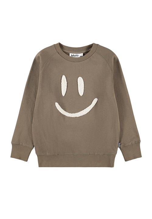 Molo GOTS Mike Sweatshirt Ground  Ground 122 cm  Brun  122 cm  Drenge, Piger