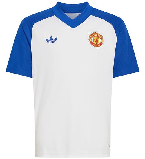 adidas Originals Fodboldtrøje - MUFC A PRESHI Y - White/Royal Bl