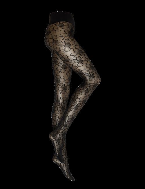 Swedish Stockings | Maja Flower Tights | M
