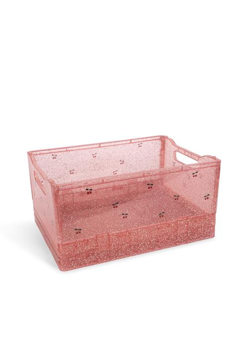 Konges Sløjd 2-pak Med Opbevaringsæsker Med Glitter Sparkling Blush  Sparkling Blush One Size  Blå  One Size  unisex