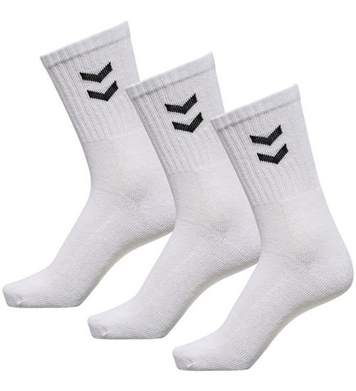 Hummel Strømper - 3-pak - Hvid