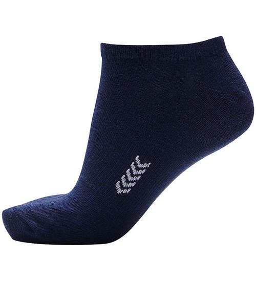 Hummel Ankelstrømper - Dress Blue/Hvid