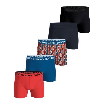 Björn Borg 10P Multi Cotton Stretch Boxer Flerfarvet bomuld Small Herre
