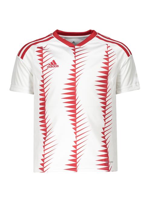 ADIDAS PERFORMANCE Funktionsskjorte  brandrød / hvid