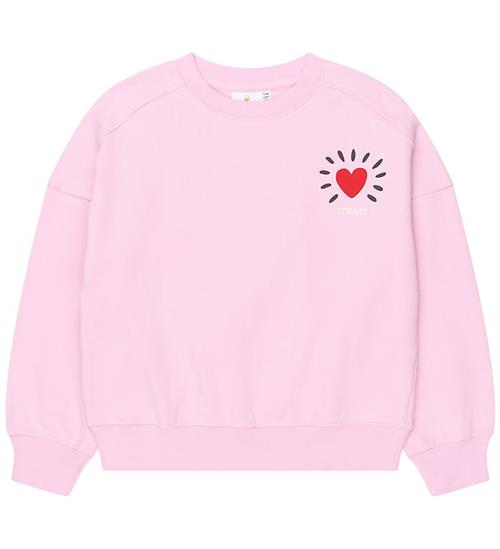 The New Sweatshirt - TnVecious - Pink Lavender m. Hjerte