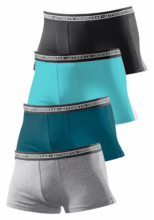 Authentic Le Jogger Boksershorts  turkis / grå / petroleum / sort