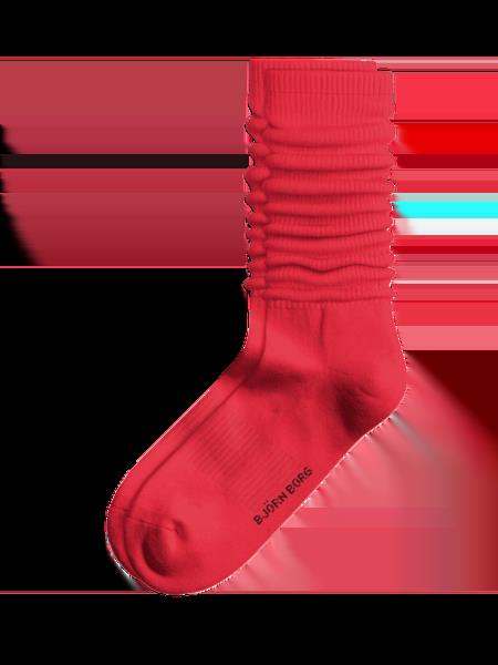 Björn Borg Classic Slouchy Crew Socks 1-pack Rød, 36-40
