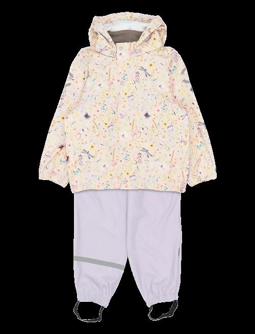 mikk-line | Pu Rain Set Aop W. Susp/104 | 98