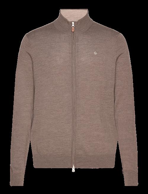 Morris | Merino Zip Cardigan | L