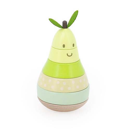 Vilac Stabelpære 10 Stk. Green  Green One Size  Grøn  One Size 2-3 Y Drenge, Piger