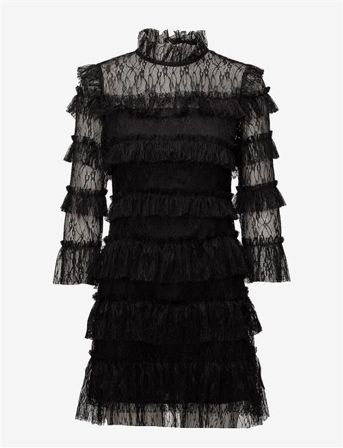 Malina | Carmine Frill Lace Mini Dress | XXL