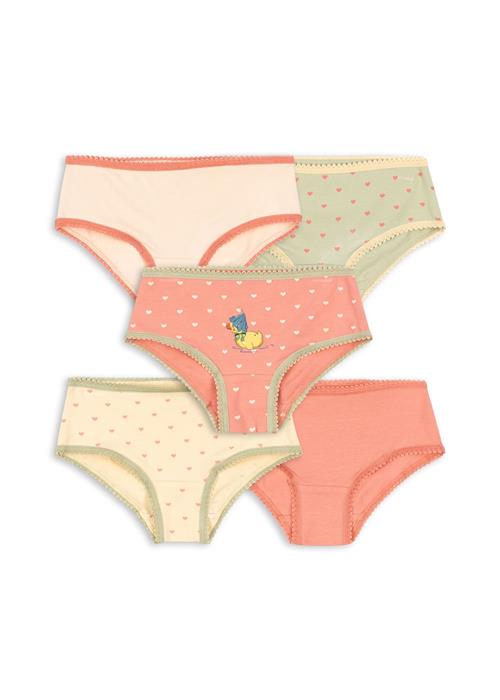 Konges Sløjd GOTS Basic 5-pak Underbukser Girl Mix Pack  Girl Mix Pack-5Y  Hvid  5 år  Piger