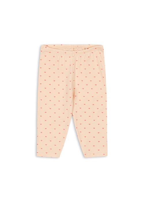Konges Sløjd Basic Bukser Teddy Coeur  Teddy Coeur-12M  Lyserød  12 måneder  Piger