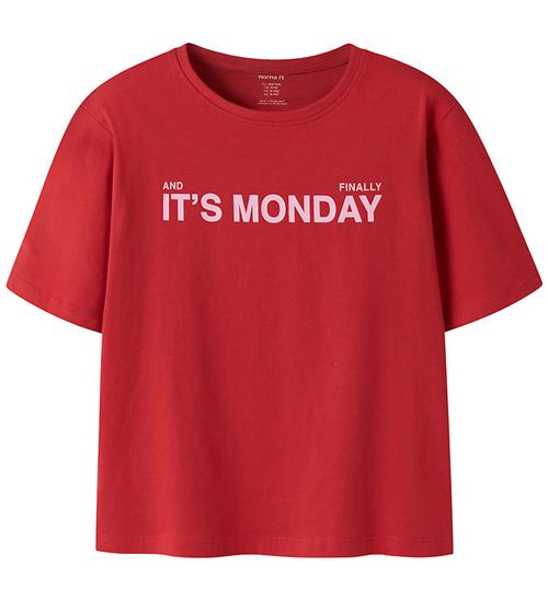 Name It T-shirt - NkfLatun - Urban Red