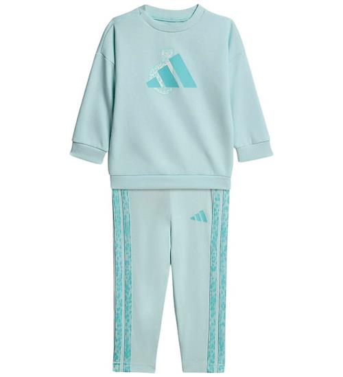 adidas Performance Sæt - Sweatshirt/Leggings - Halo Mint/Multifa
