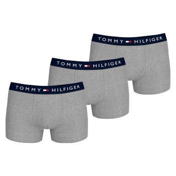 Tommy Hilfiger 3P Original Trunks Grå bomuld Medium Herre