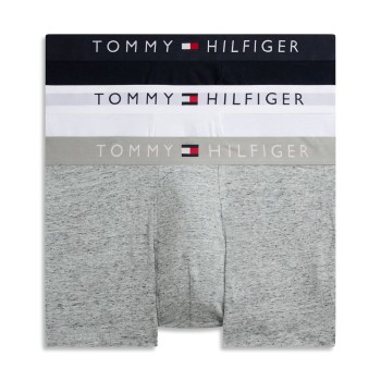 Tommy Hilfiger 3P Original Trunks Marineblå/Grå bomuld Medium Herre