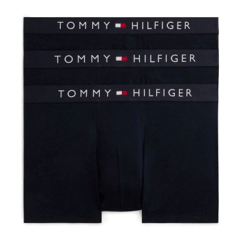 Tommy Hilfiger 3P Original Trunks Marineblå bomuld Large Herre