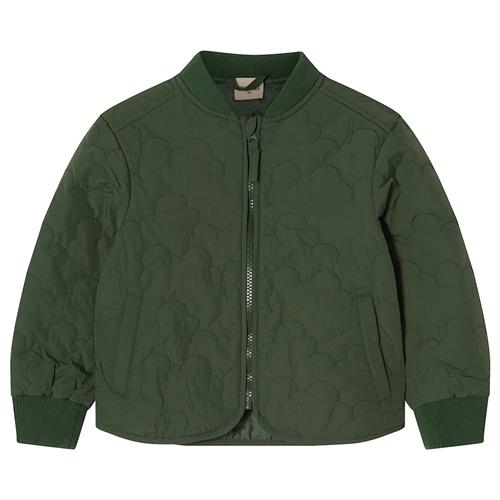 Kuling Lille Vatteret Jakke Forest Green  Forest Green-128 cm  Grøn  128 cm  Drenge, Piger